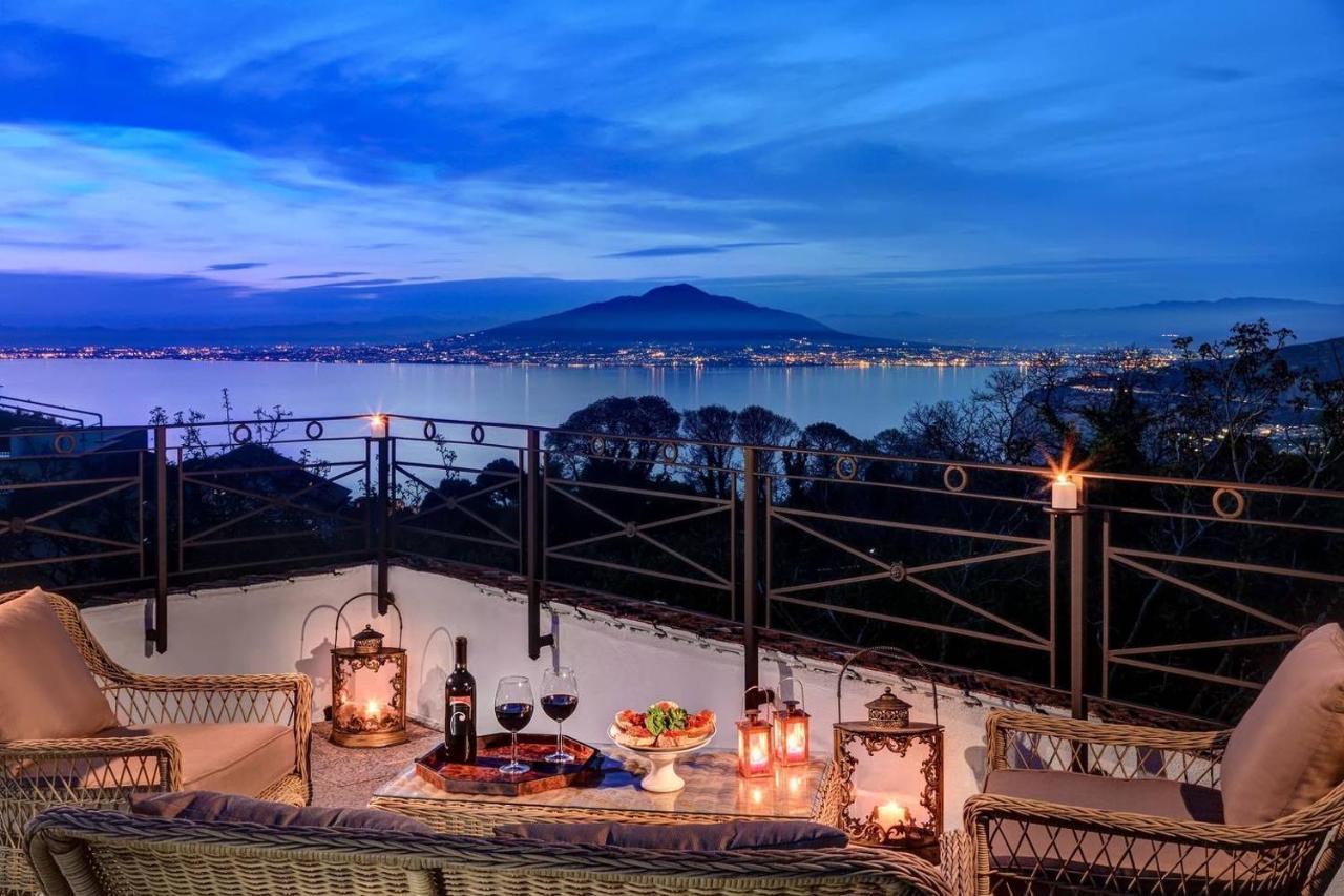 Villa La Dimora 2: Relax&Sea view Massa Lubrense Exterior foto